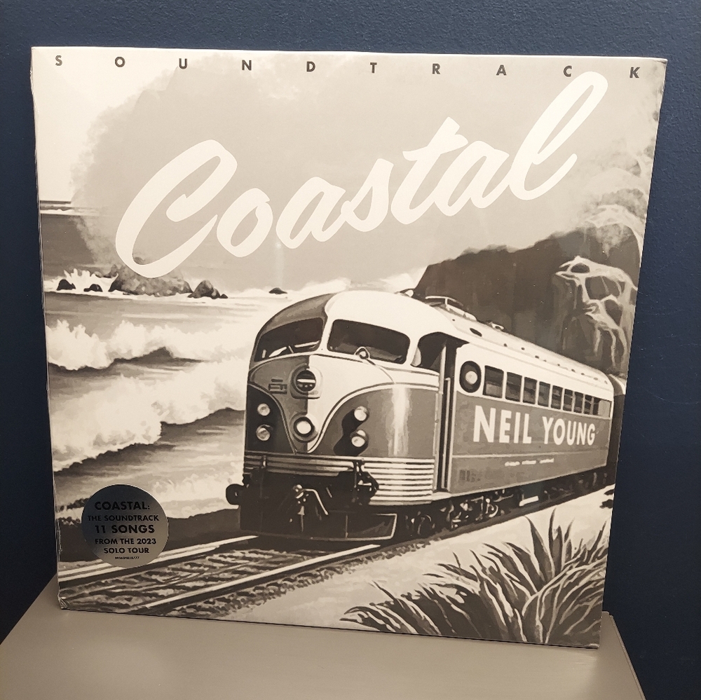 Neil Young Vinyl LP Record Album Coastal Original Soundtrack 2023 Solo Tour OST